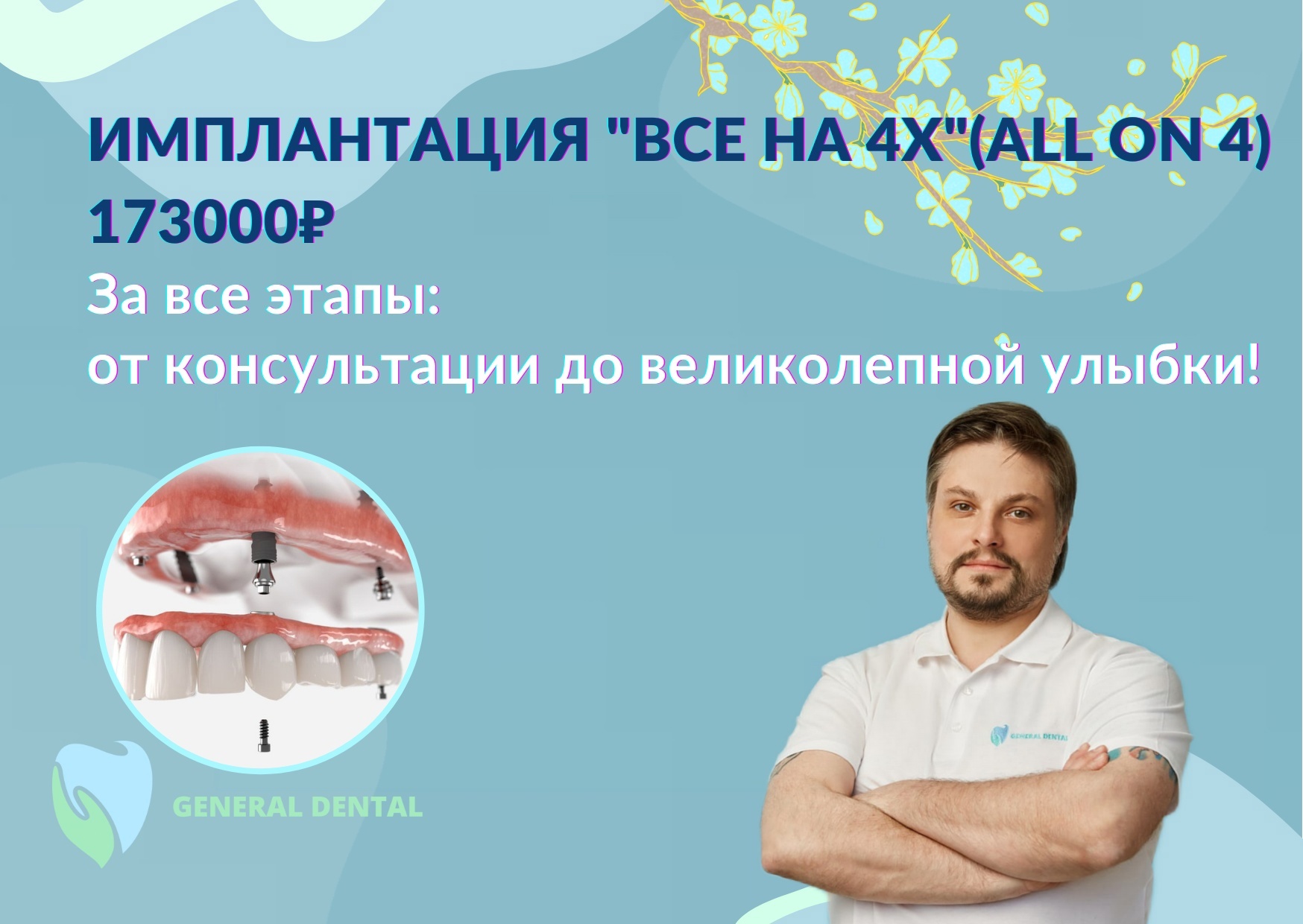 Стоматология General Dental на наб. р. Карповки - цены и отзывы